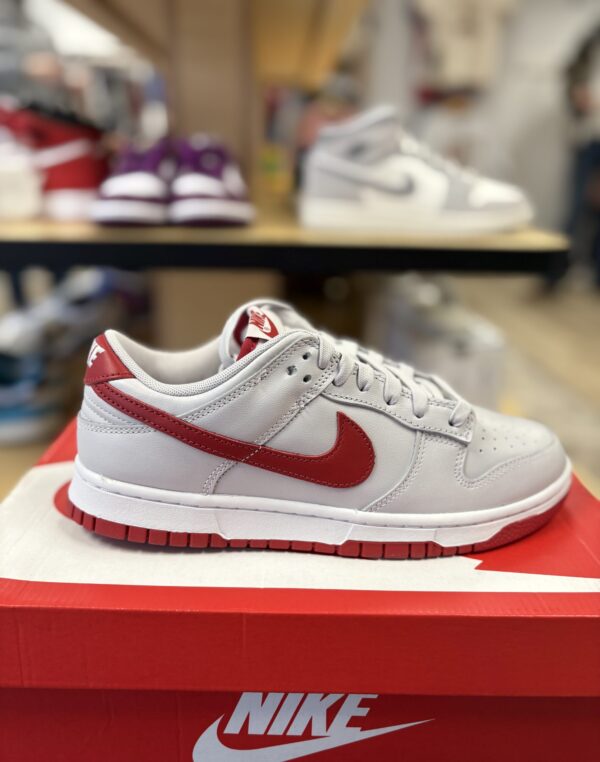 Nike Dunk Low 'Vast Grey Varsity Red'