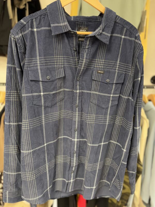 RVCA Plaid Button Up