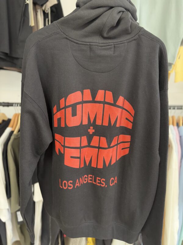 Homme Femme Hoodie - Image 2