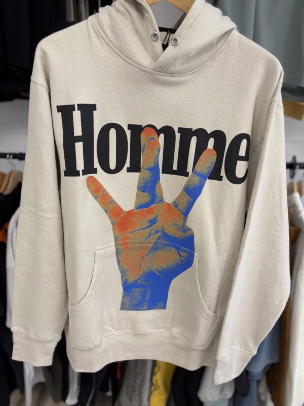 Homme Femme Twisted Fingers Hoodie