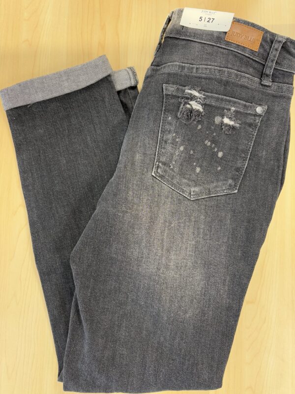 Judy Blue Distressed Jeans - Image 4