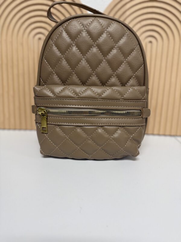 Leather Mini Backpack - Image 2