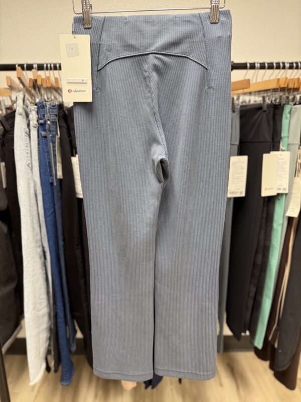 Lululemon Ribbed Softstreme Zip-Leg HR Crop - Image 2